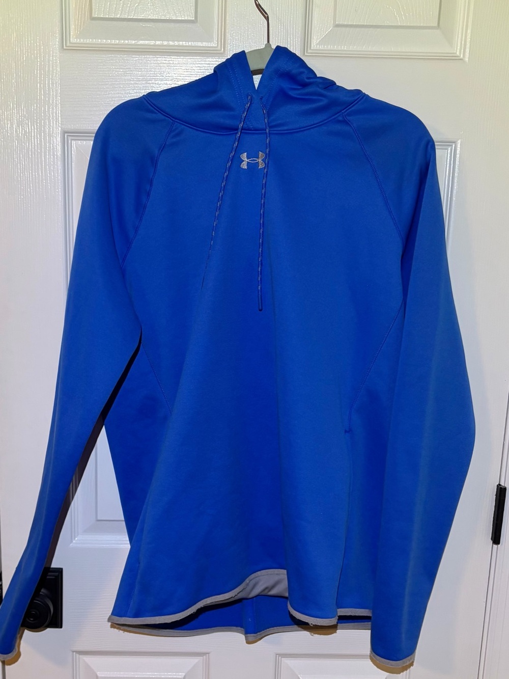 Under Armour Royal Blue Hooded Performance Pullover